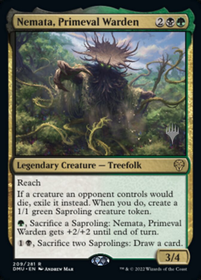 Nemata, Primeval Warden (Promo Pack) [Dominaria United Promos] | Magic Magpie