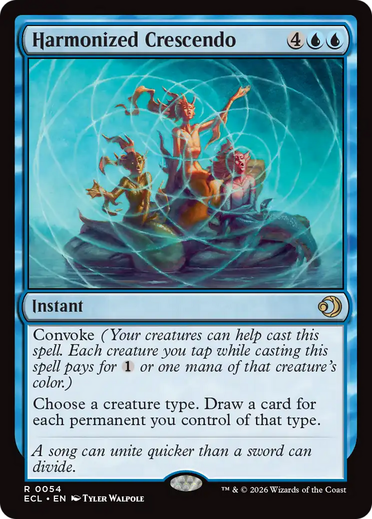 Harmonized Crescendo [Lorwyn Eclipsed] | Magic Magpie