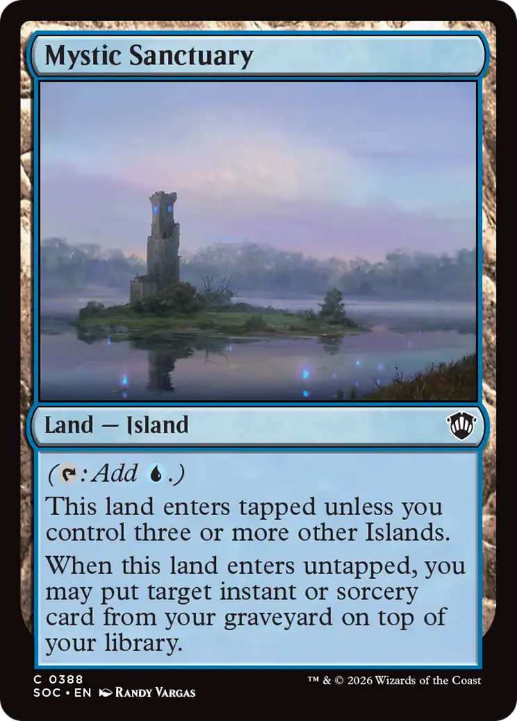 Mystic Sanctuary [Secrets of Strixhaven Commander] | Magic Magpie