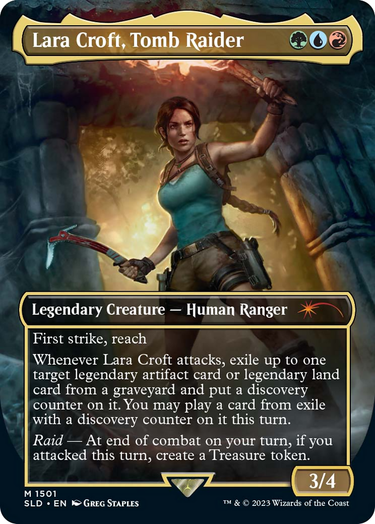 Lara Croft, Tomb Raider [Secret Lair Drop Series] | Magic Magpie