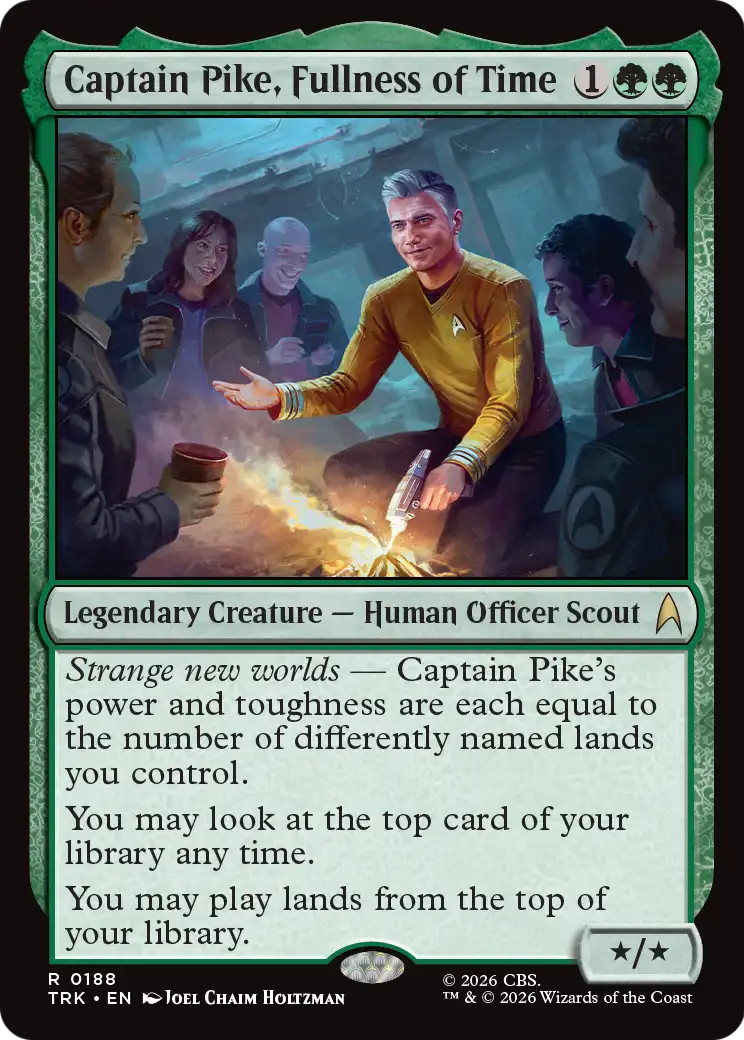 Captain Pike, Fullness of Time [Star Trek] | Magic Magpie