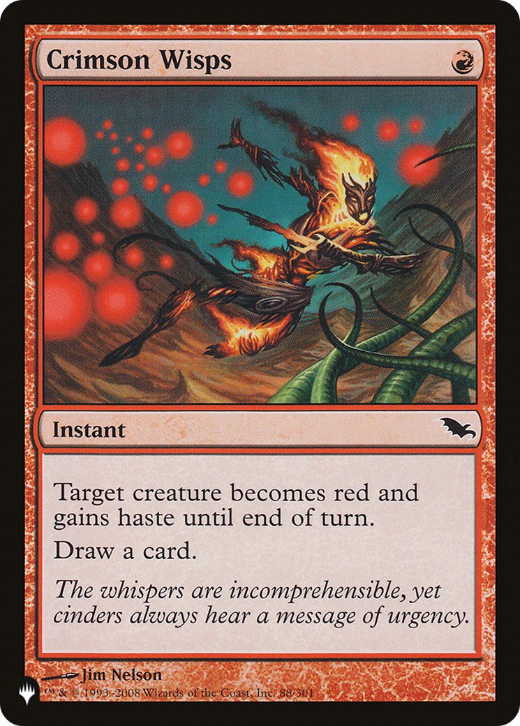Crimson Wisps [The List] | Magic Magpie