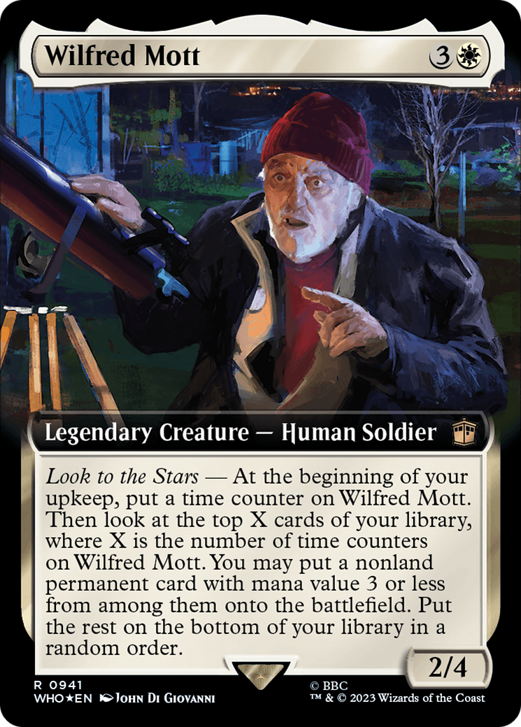 Wilfred Mott (Extended Art) (Surge Foil) [Doctor Who] | Magic Magpie