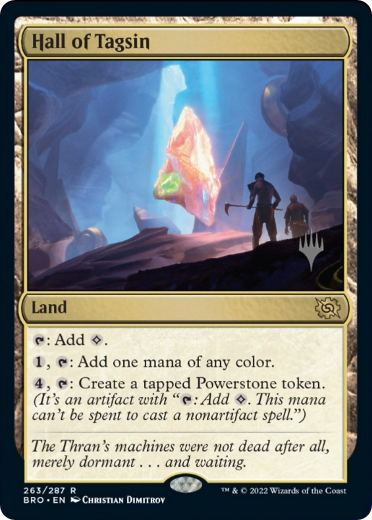 Hall of Tagsin (Promo Pack) [The Brothers' War Promos] | Magic Magpie