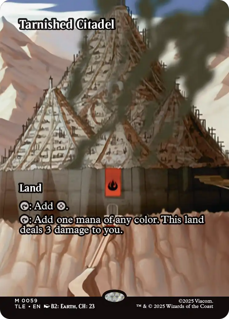 Tarnished Citadel (Borderless) [Avatar: The Last Airbender: Eternal-Legal] | Magic Magpie