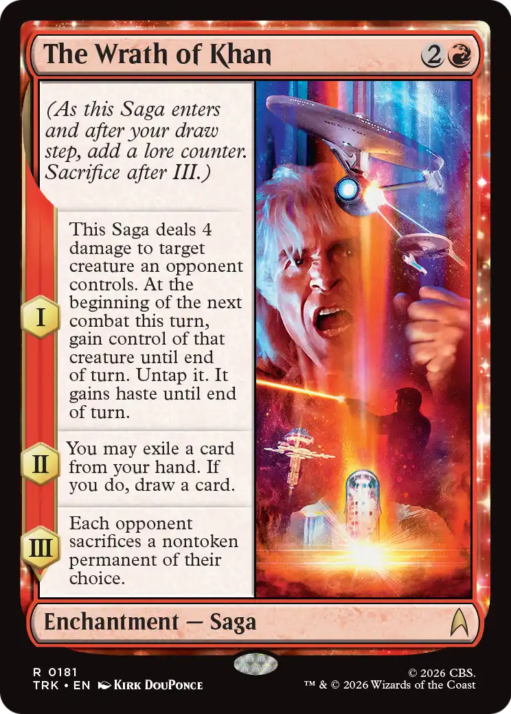 The Wrath of Khan [Star Trek] | Magic Magpie