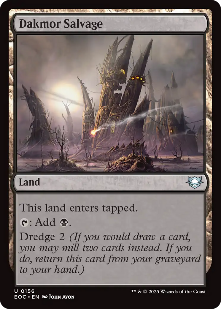 Dakmor Salvage [Edge of Eternities Commander] | Magic Magpie