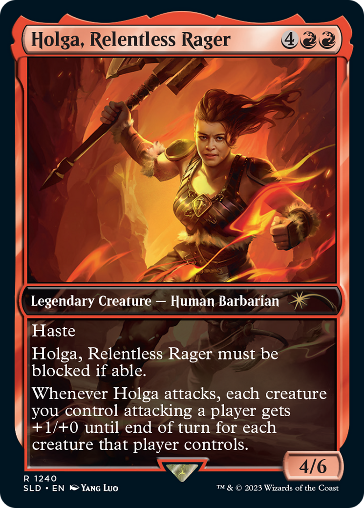 Holga, Relentless Rager [Secret Lair Drop Series] | Magic Magpie