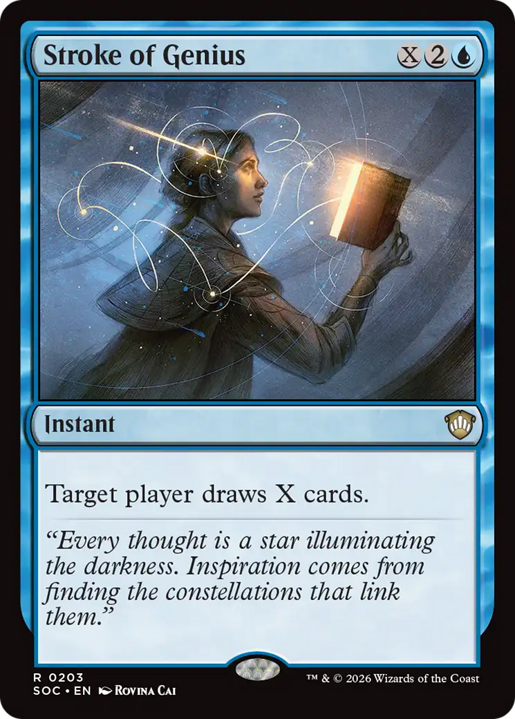 Stroke of Genius [Secrets of Strixhaven Commander] | Magic Magpie
