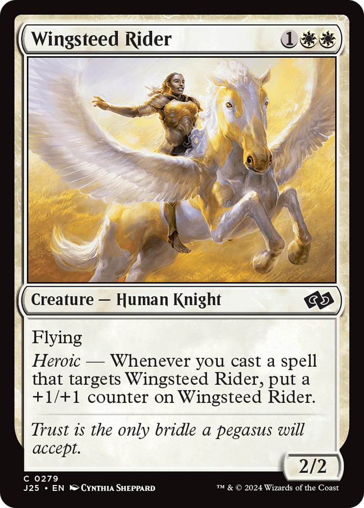 Wingsteed Rider [Foundations Jumpstart] | Magic Magpie