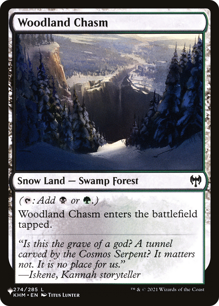 Woodland Chasm [Secret Lair: From Cute to Brute] | Magic Magpie