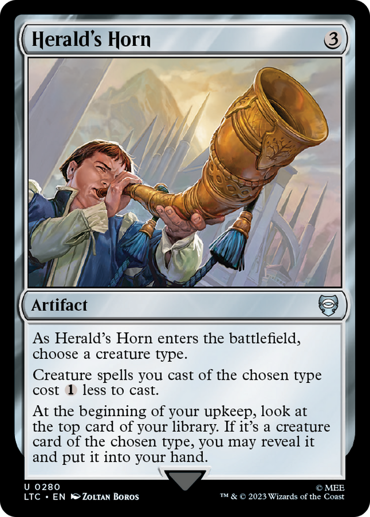 Herald's Horn [The Lord of the Rings: Tales of Middle-Earth Commander] | Magic Magpie