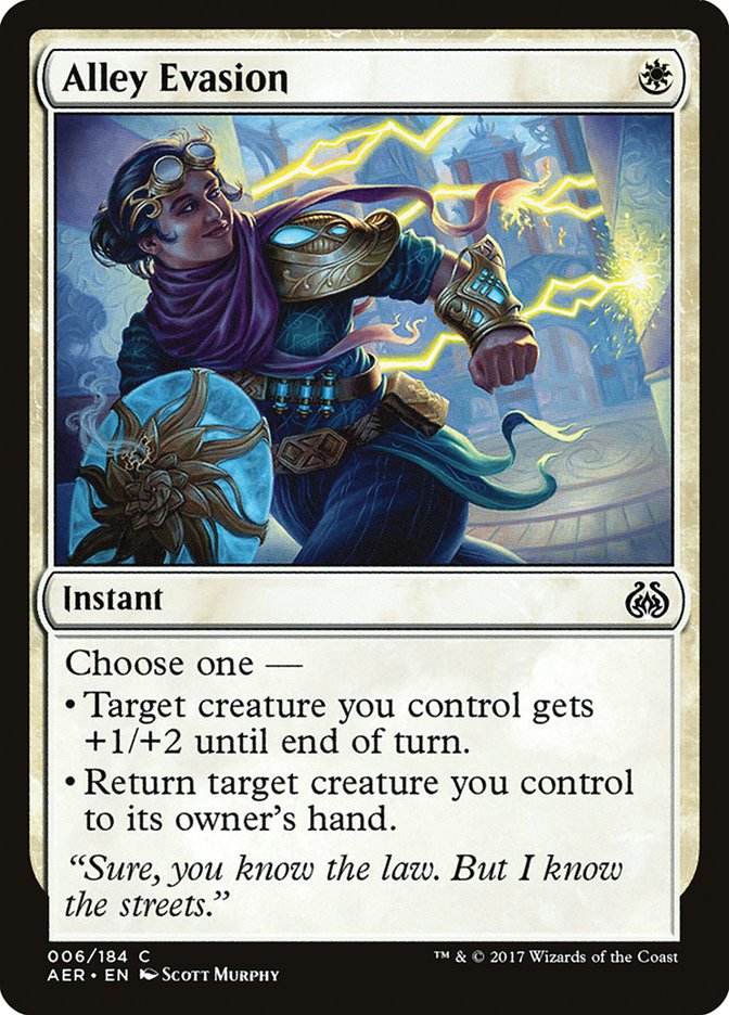 Alley Evasion [Aether Revolt] | Magic Magpie