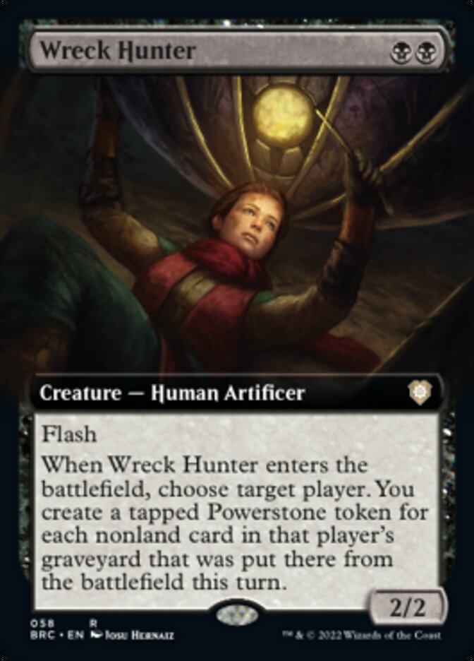 Wreck Hunter (Extended Art) [The Brothers' War Commander] | Magic Magpie