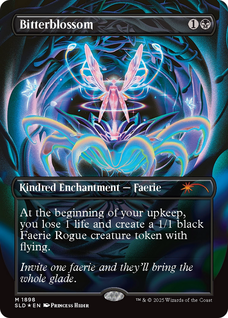 Bitterblossom (Double Rainbow Foil) [Secret Lair Drop Series] | Magic Magpie
