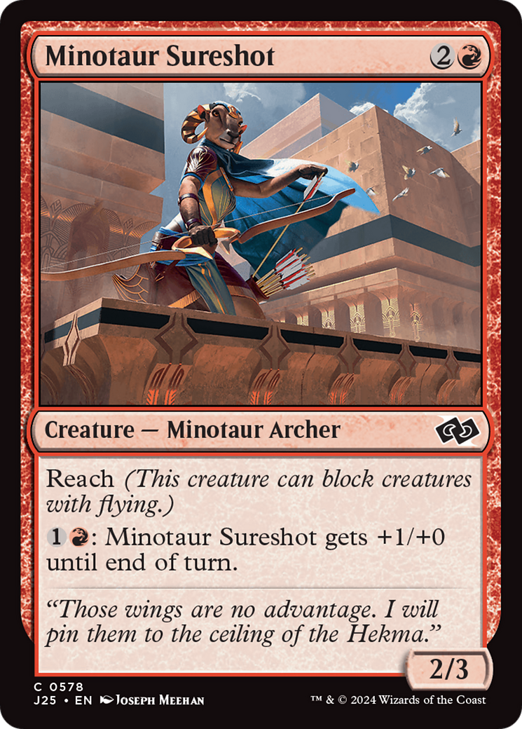 Minotaur Sureshot [Foundations Jumpstart] | Magic Magpie