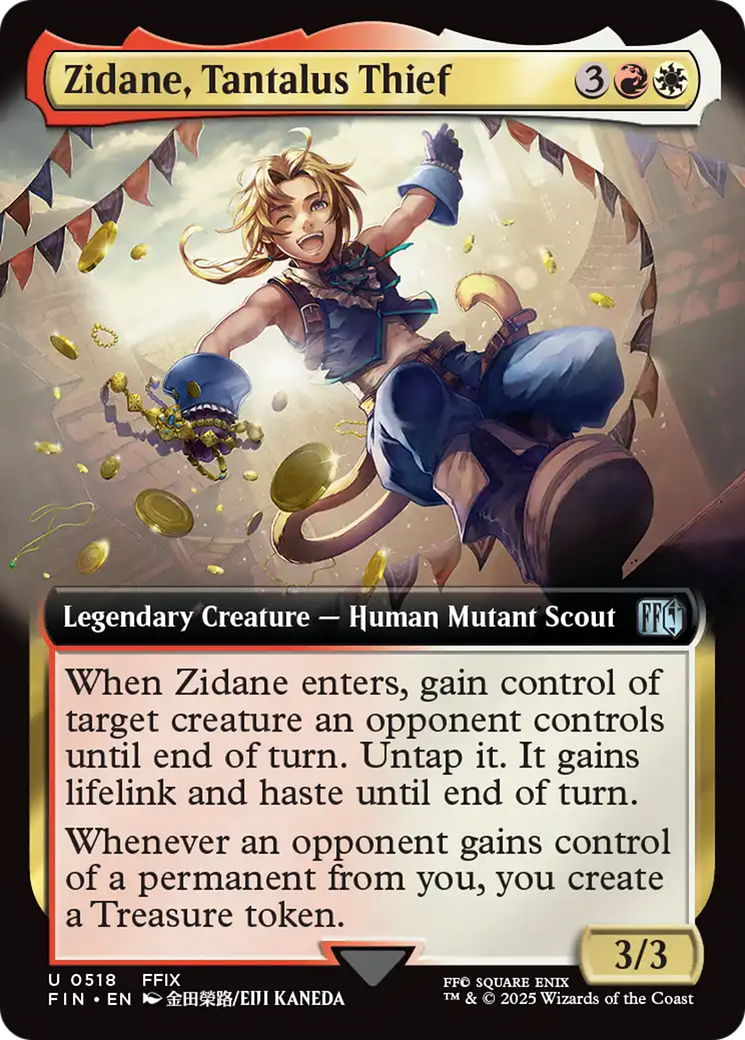 Zidane, Tantalus Thief (Extended Art) [FINAL FANTASY] | Magic Magpie