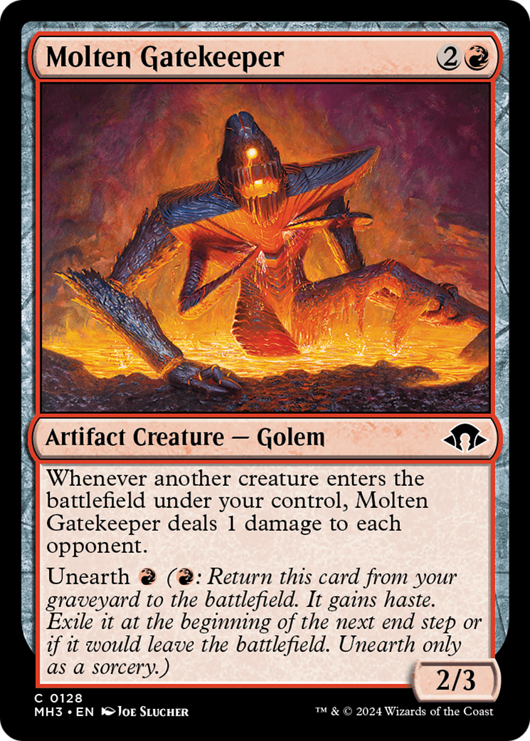 Molten Gatekeeper [Modern Horizons 3] | Magic Magpie