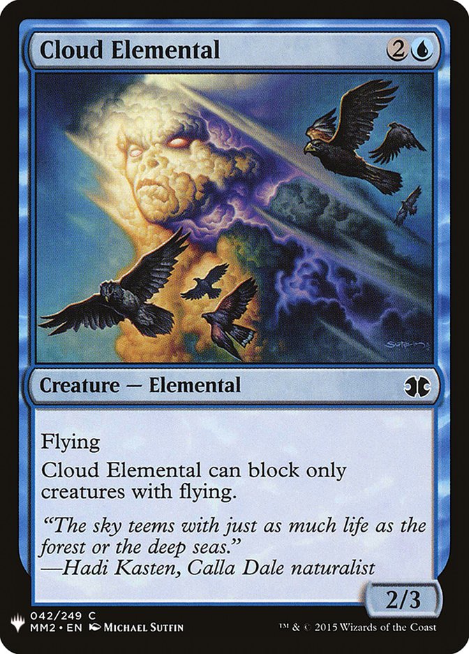 Cloud Elemental [Mystery Booster] | Magic Magpie