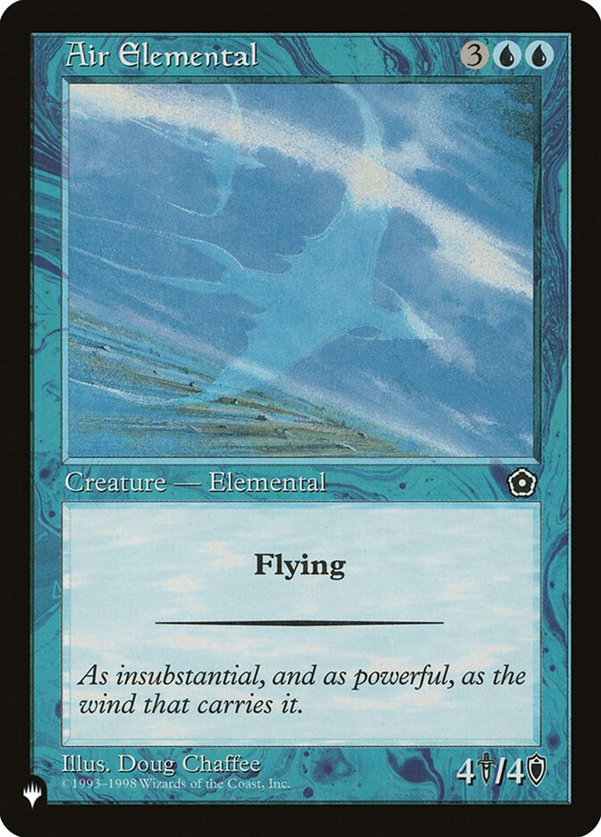 Air Elemental [The List] | Magic Magpie