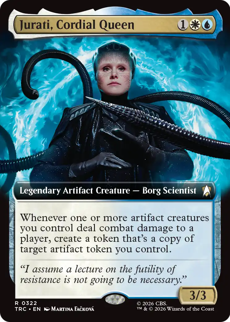 Jurati, Cordial Queen (Extended Art) [Star Trek Commander] | Magic Magpie