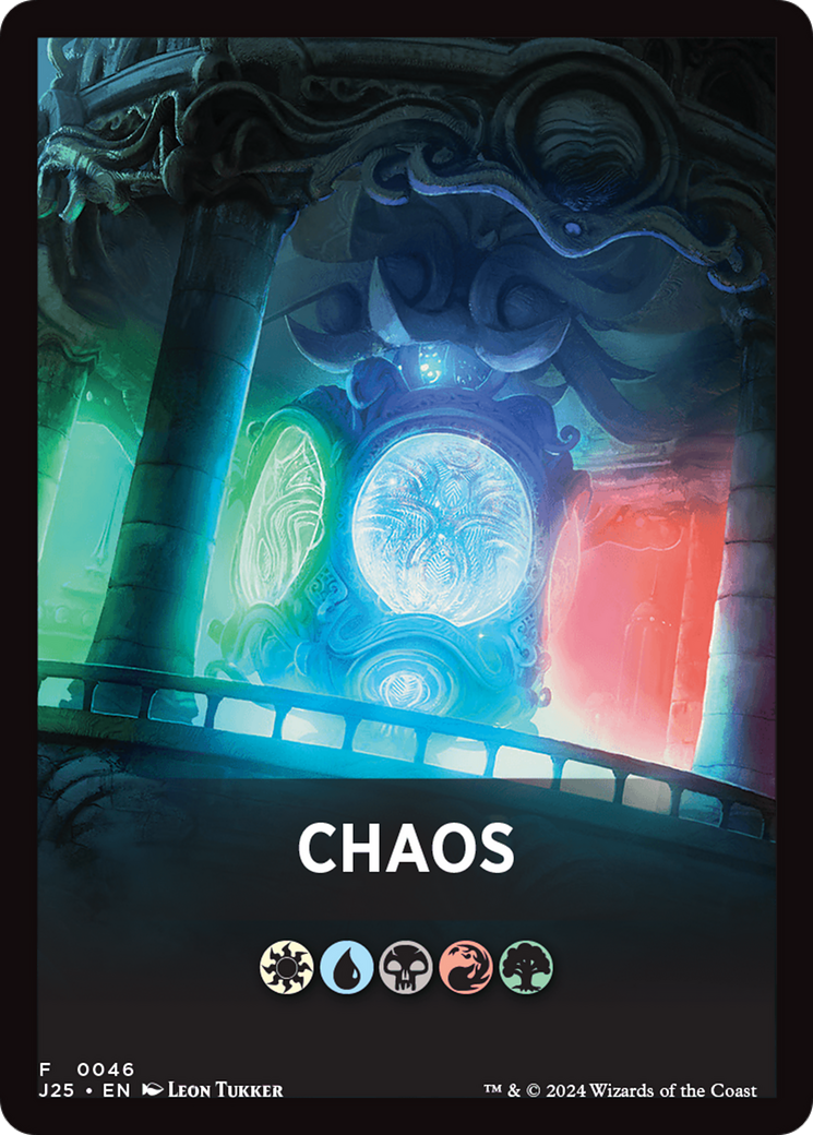 Chaos Theme Card [Foundations Jumpstart Front Cards] | Magic Magpie