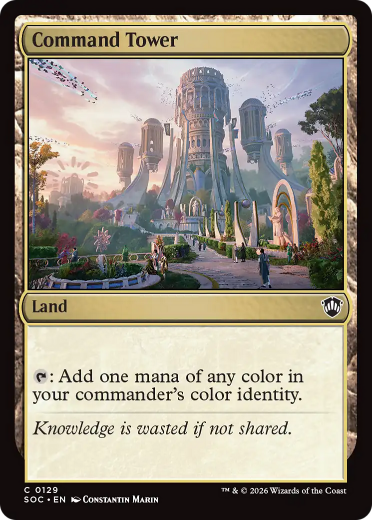Command Tower [Secrets of Strixhaven Commander] | Magic Magpie
