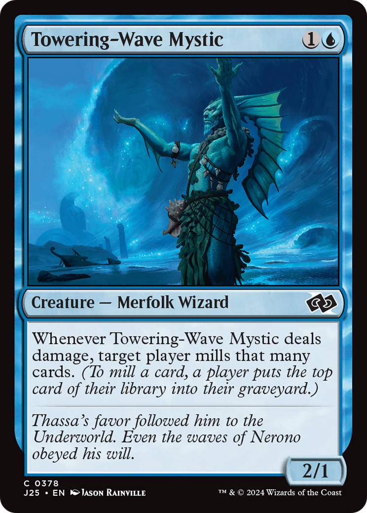 Towering-Wave Mystic [Foundations Jumpstart] | Magic Magpie