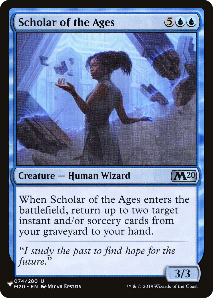 Scholar of the Ages [The List Reprints] | Magic Magpie