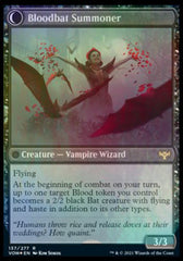 Voldaren Bloodcaster // Bloodbat Summoner [Innistrad: Crimson Vow Prerelease Promos] | Magic Magpie