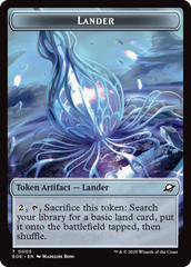 Robot // Lander (0005) Double-Sided Token [Edge of Eternities Tokens] | Magic Magpie