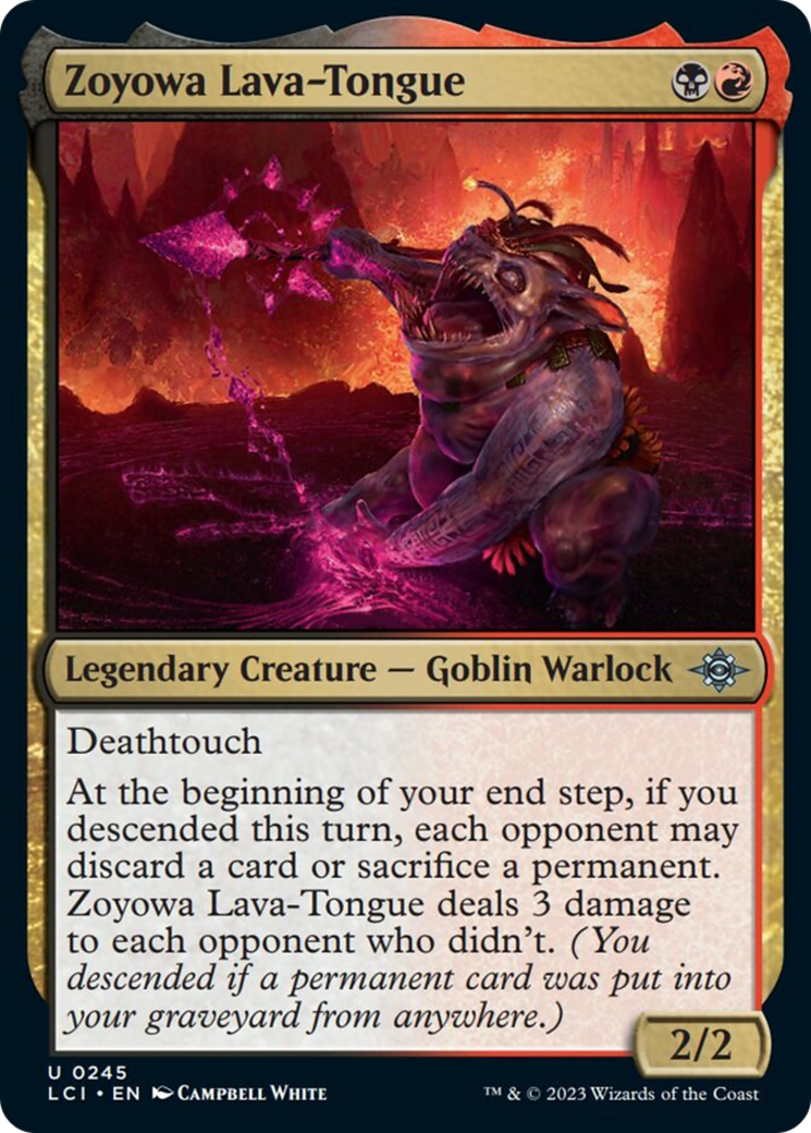 Zoyowa Lava-Tongue [The Lost Caverns of Ixalan] | Magic Magpie