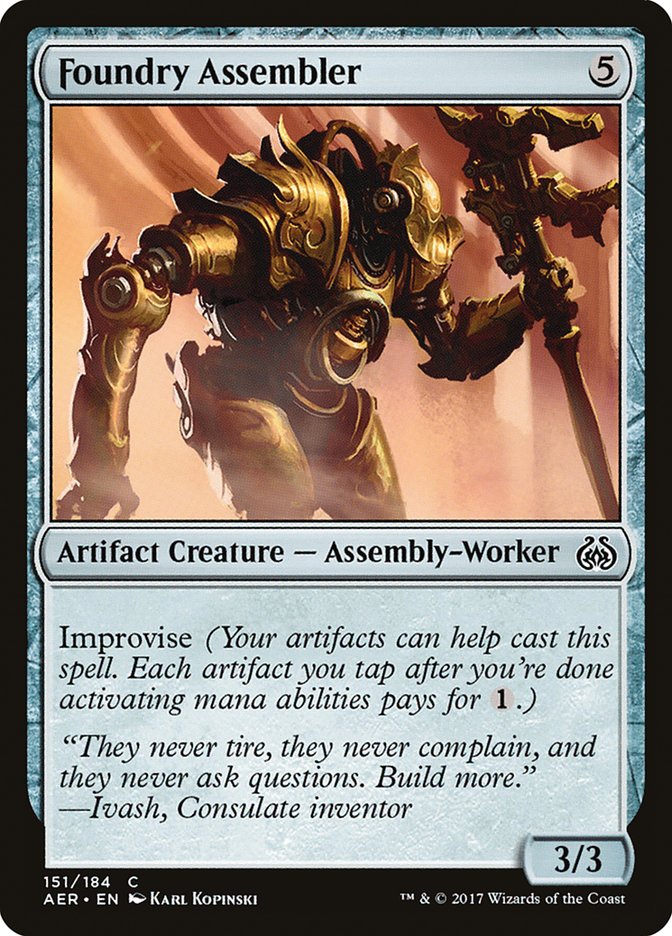 Foundry Assembler [Aether Revolt] | Magic Magpie
