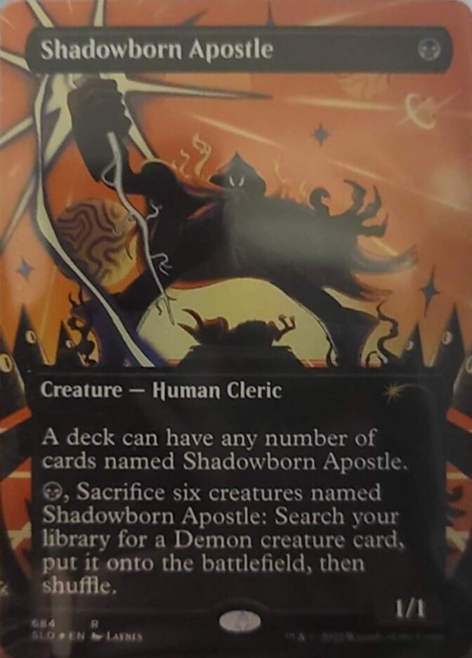 Shadowborn Apostle (Borderless) (684) [Secret Lair Drop Promos] | Magic Magpie