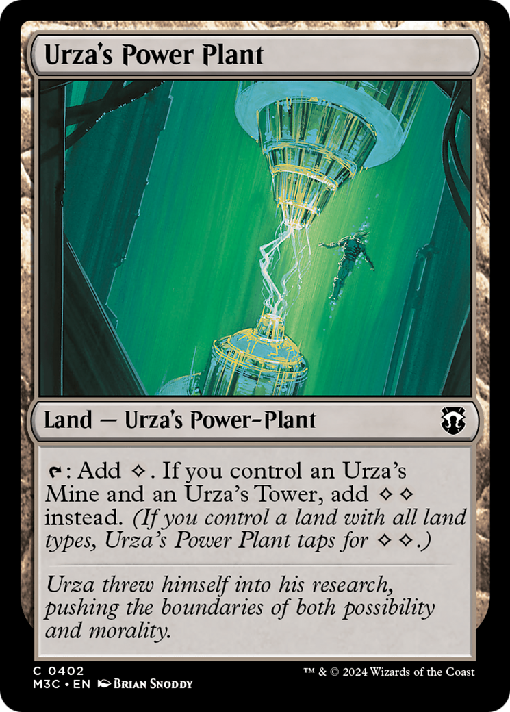 Urza's Power Plant (Ripple Foil) [Modern Horizons 3 Commander] | Magic Magpie