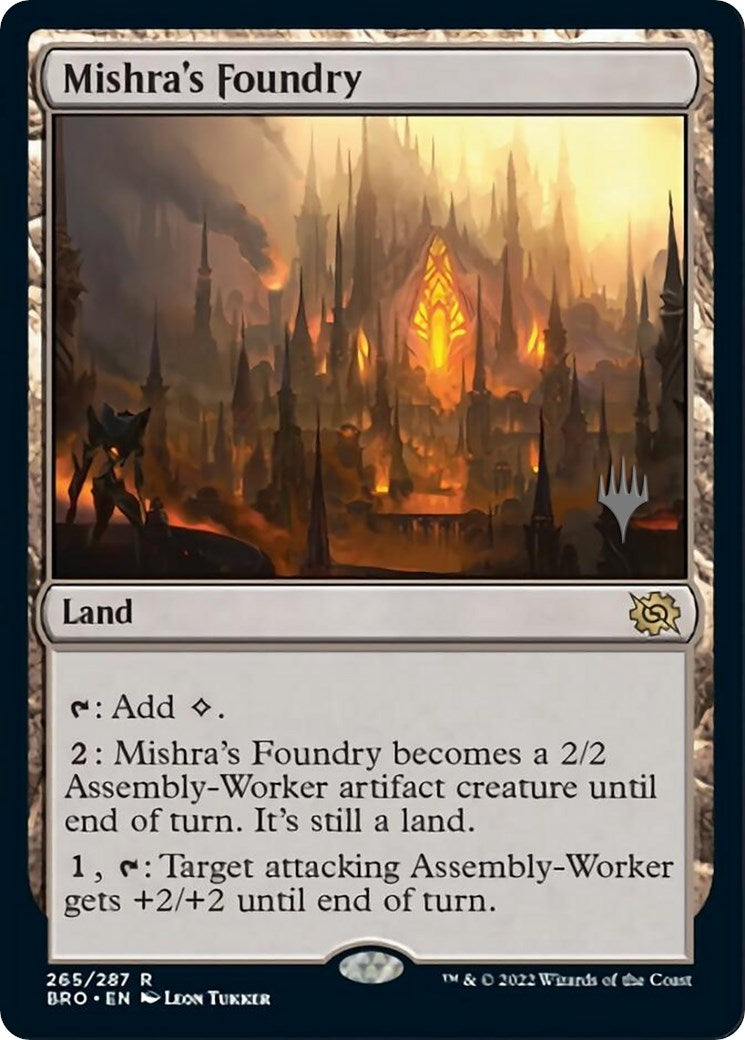 Mishra's Foundry (Promo Pack) [The Brothers' War Promos] | Magic Magpie