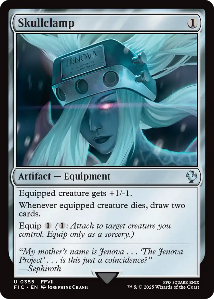 Skullclamp [FINAL FANTASY Commander] | Magic Magpie