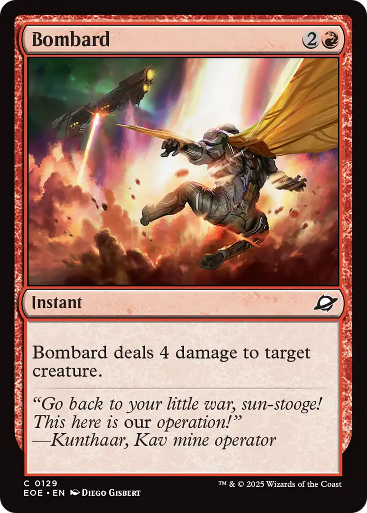 Bombard [Edge of Eternities] | Magic Magpie