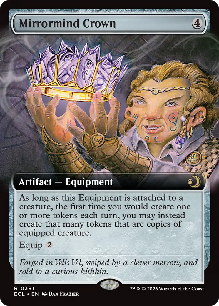 Mirrormind Crown (Extended Art) [Lorwyn Eclipsed] | Magic Magpie