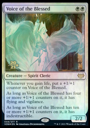 Voice of the Blessed [Innistrad: Crimson Vow Prerelease Promos] | Magic Magpie