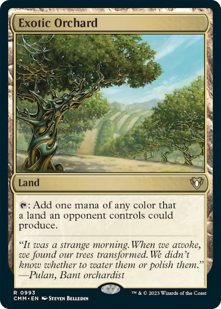 Exotic Orchard [Commander Masters] | Magic Magpie
