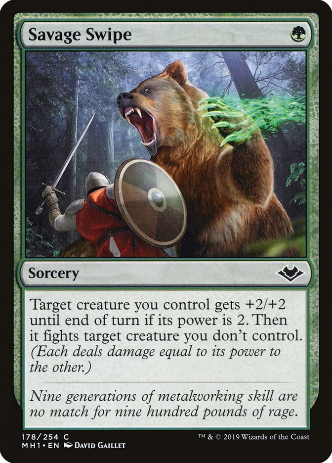 Savage Swipe [Modern Horizons] | Magic Magpie