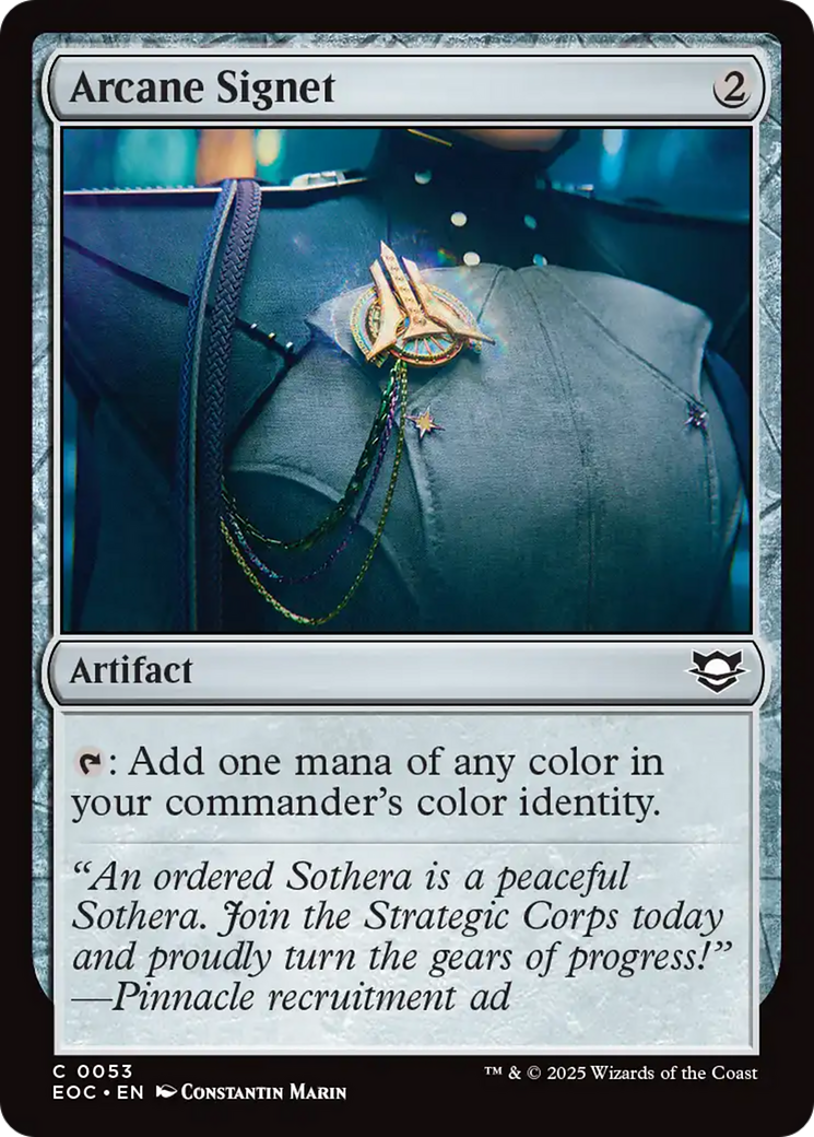 Arcane Signet [Edge of Eternities Commander] | Magic Magpie