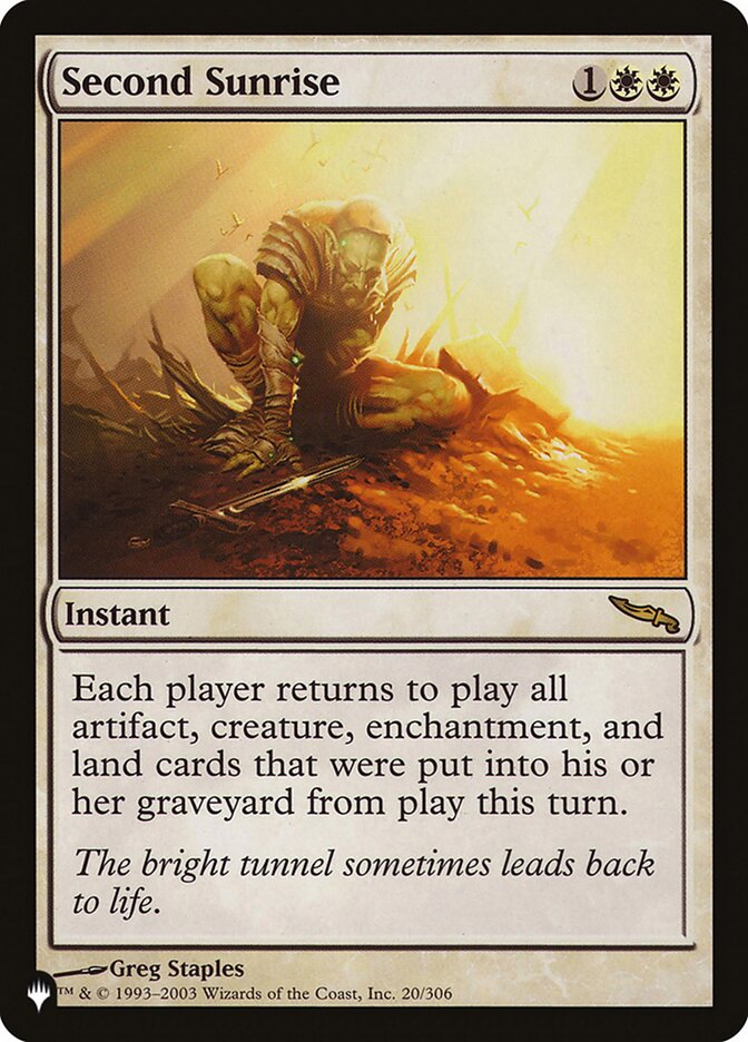 Second Sunrise [The List] | Magic Magpie
