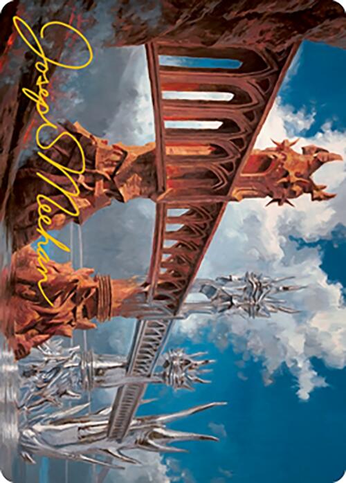 Silverbluff Bridge Art Card (Gold-Stamped Signature) [Modern Horizons 2 Art Series] | Magic Magpie