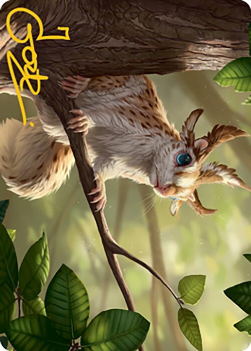 Squirrel Sovereign Art Card (Gold-Stamped Signature) [Modern Horizons 2 Art Series] | Magic Magpie