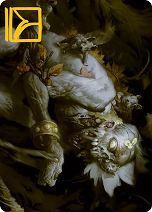 Nested Shambler Art Card (Gold-Stamped Signature) [Modern Horizons 2 Art Series] | Magic Magpie