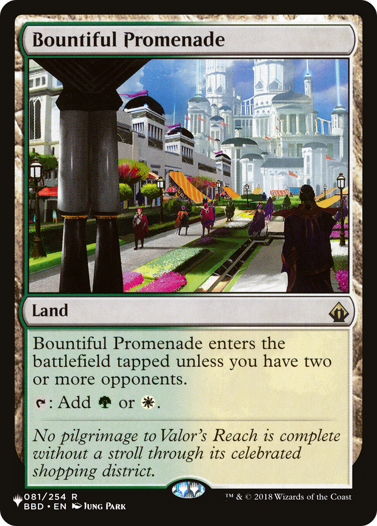 Bountiful Promenade [The List] | Magic Magpie