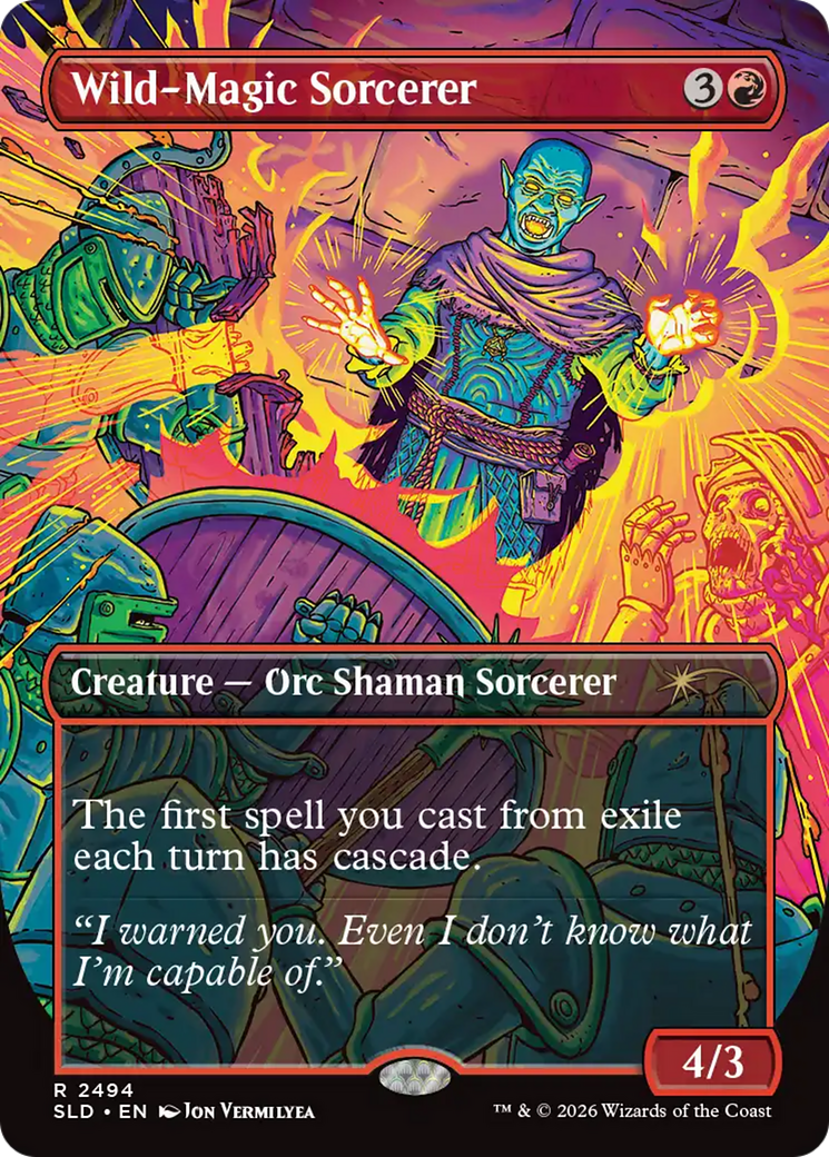 Wild-Magic Sorcerer [Secret Lair Drop Series] | Magic Magpie