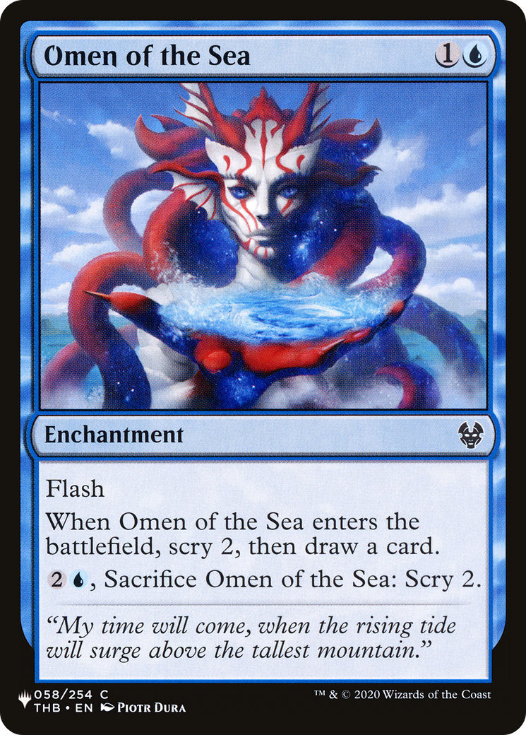 Omen of the Sea [The List Reprints] | Magic Magpie